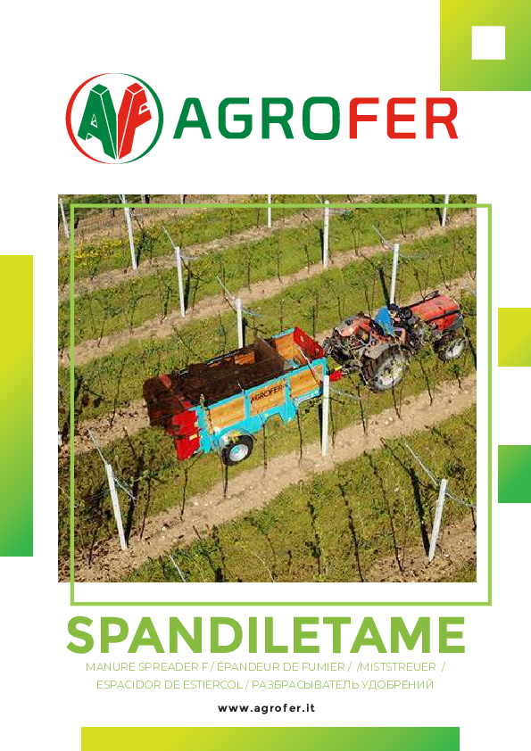 AGROFER Katalog Mist- und Kompoststreuer