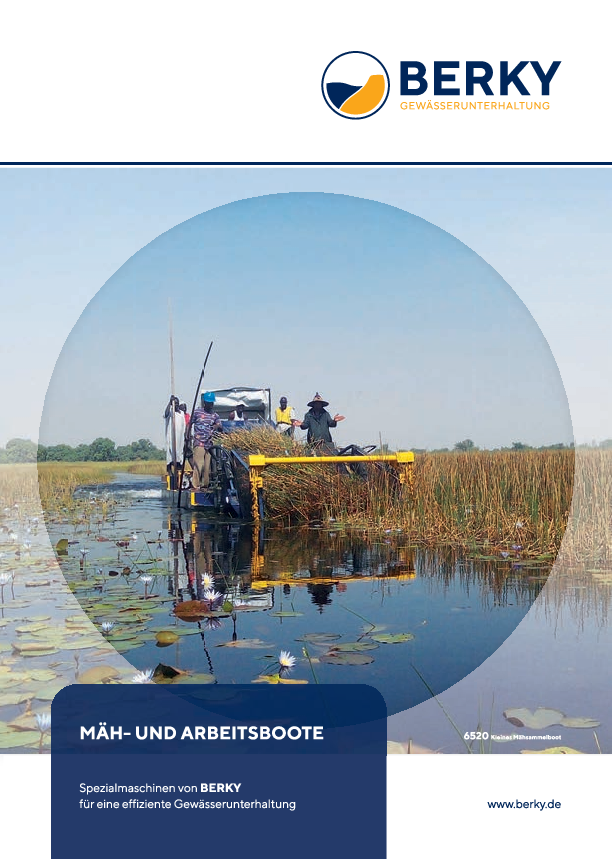 Katalog BERKEY-Mäh-und Arbeitsboote