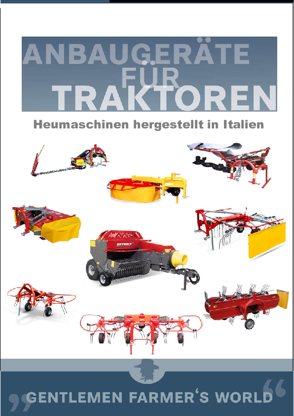Preisliste Heumaschinen 2025