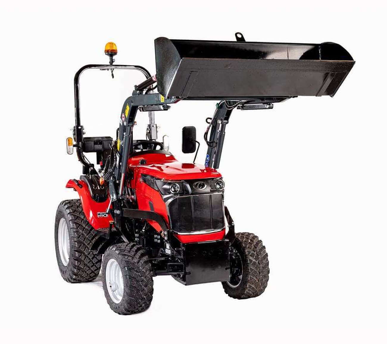 CAPTAIN 263 Allradtraktor Frontlader + Kommunalplatte